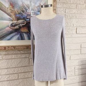 Cabi Sway Soft Knit Hi Lo Pleated Back Tun…